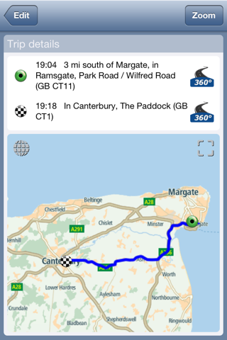 TomTom WEBFLEET Logbook screenshot 4