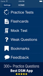 DSM-5 Exam Prep Practice Test screenshot #1 for iPhone