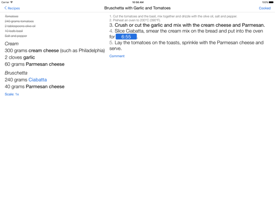 Screenshot #5 pour SavouryPot - Recipe Manager & Personal Cookbook