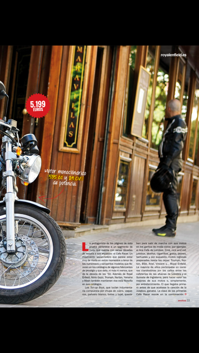 Motos Revista Screenshot