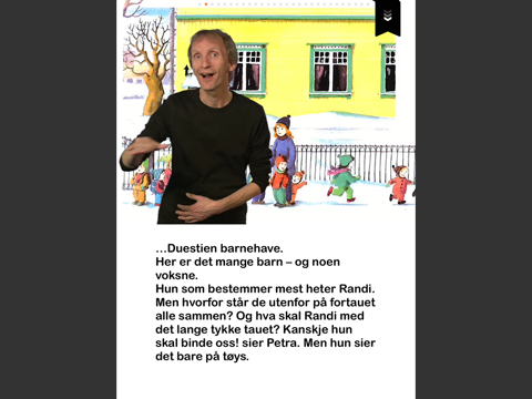 Karsten og Petra kjører brannbil - på tegnspråk iPad Karsten og Petra kjører brannbil - på tegnspråk iPad