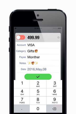 Screenshot #3 pour My Wallet App-Spending Tracker