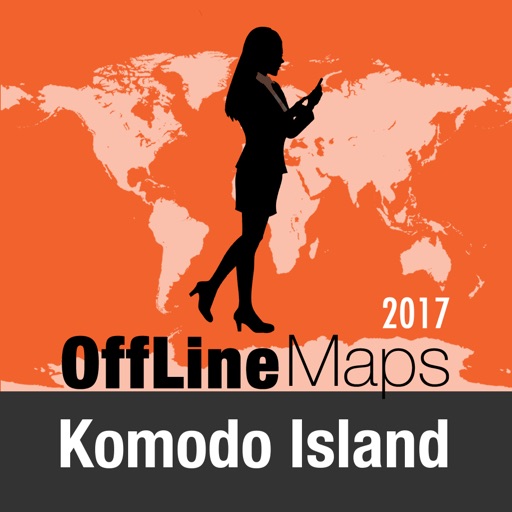 Komodo Island Offline Map and Travel Trip Guide