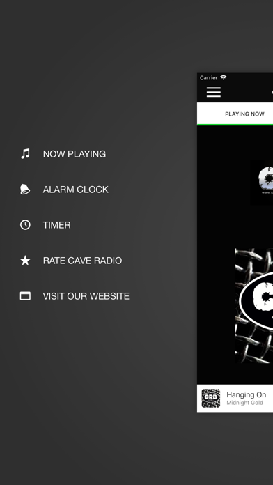 CaveRadio iPhone screenshot 3 - Music app
