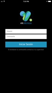 Técnicos en Terreno VTR screenshot #1 for iPhone