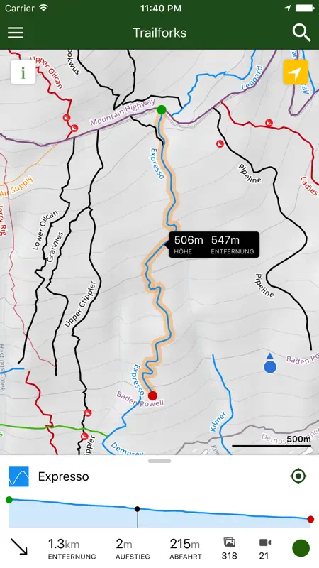 Trailforks screenshot 5 of 5