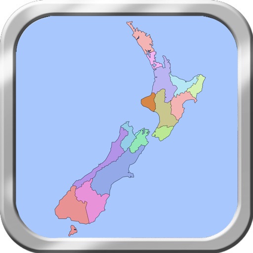 New Zealand Puzzle Map Icon