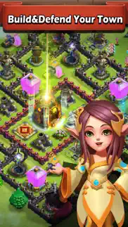 clans of heroes - battle of castle and royal army iphone screenshot 3