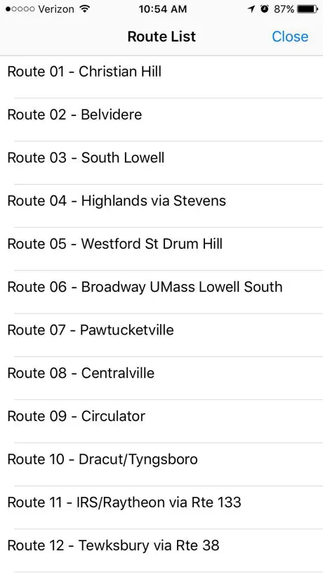 LRTA Bus Tracker