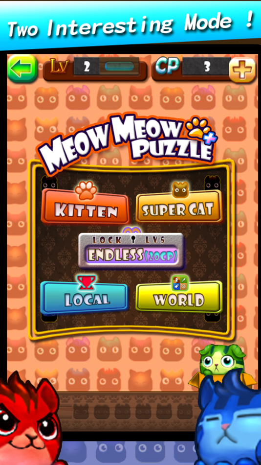 #2. Meow Meow Puzzle (iOS) By: Millo Games Inc.