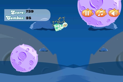 Amazing Space Asteroid Jumper Pro - cool sky racing arcade game screenshot 2