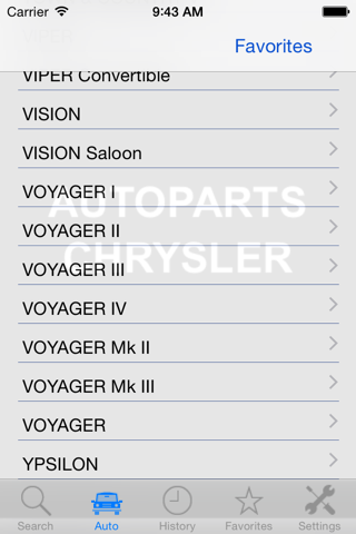 Autoparts for Chrysler screenshot 3