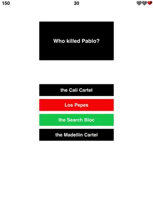 Captura de Pantalla 4 Trivia for Pablo Escobar - Super Free Fun Quiz iphone