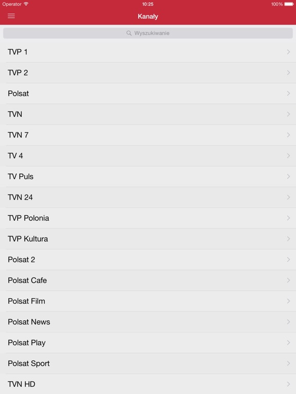 Screenshot #4 pour Polska Telewizja (wersja iPad)
