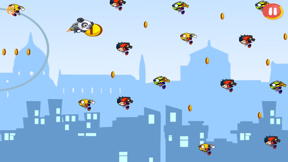 #3. Super Panda Adventure Run and Jump Flappy Fun Game (iOS) Podle: Sakda Setrin