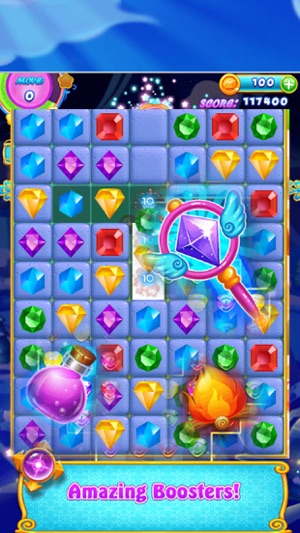 Diamond Smash - Connect 3 Diamon Bomb