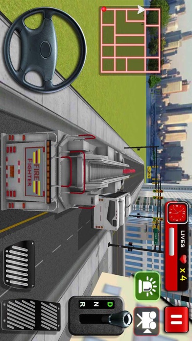 Screenshot #2 pour 911 Truck Fire Rescue 3D Sim 2017