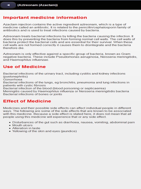 Screenshot #4 pour Medicine pocketbook