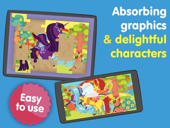 Planet Unicorn - Unicorns Games for Kids & Toddler iPad screenshot