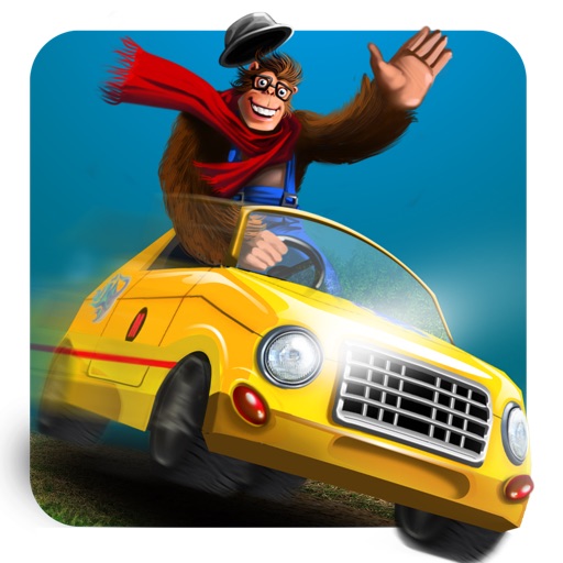 Jungle Drift Car Racer: Wild Animals Fast Racing Circuit Challenge icon