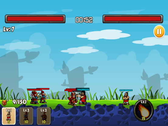 Screenshot #4 pour Age of Mini War: Tower Empires Castle Defense Game