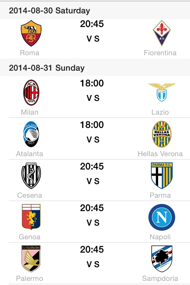 Italy Football League--Serie A/B screenshot 2