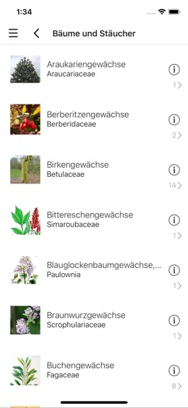 Game screenshot Bäume und Sträucher apk