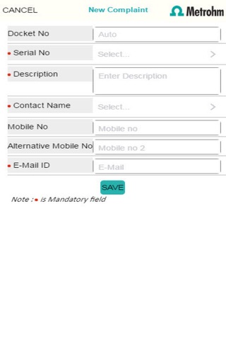 Metrohm Customer App screenshot 3