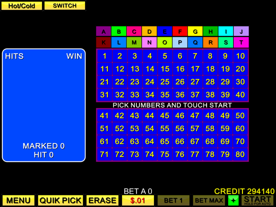 Screenshot #5 pour Keno 20 Card