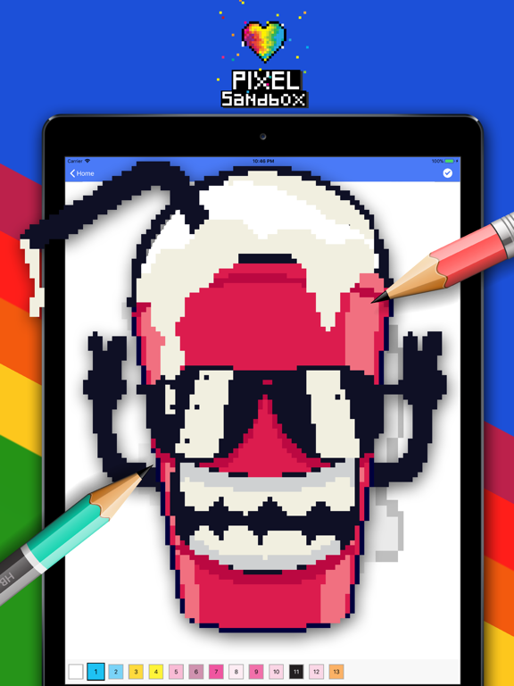 Screenshot #5 pour Pixel Sandbox Color by number