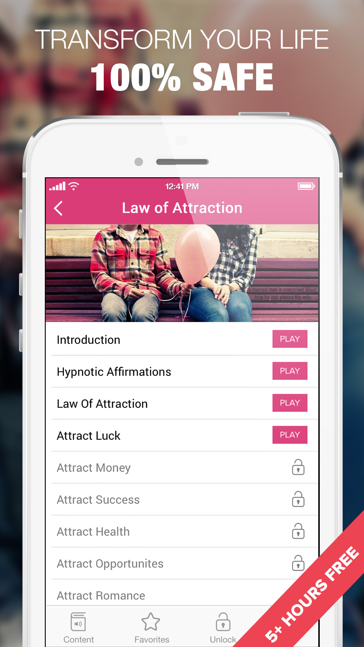 Hypnosis for Law of Attraction