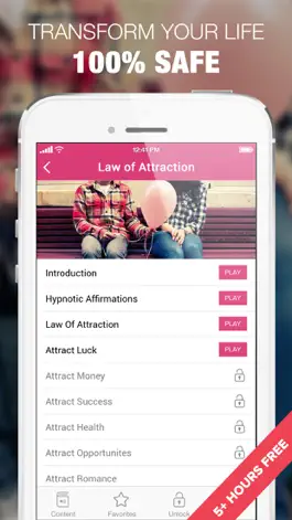 Game screenshot Hypnosis for Law of Attraction hack