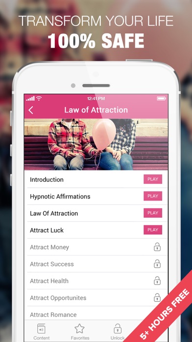 Screenshot #3 pour Hypnosis for Law of Attraction