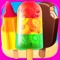 Ice Cream Popsicles & Frozen Dessert Games - Kids Ice Cream Truck & Beach Food Maker FREE