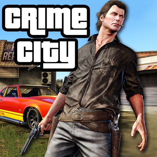 Crime City Theft kill shooting Auto sniper games PRO Icon