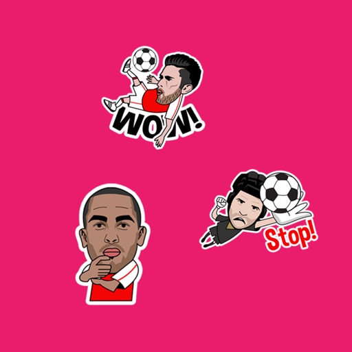 The Gunner Stickers Football icon