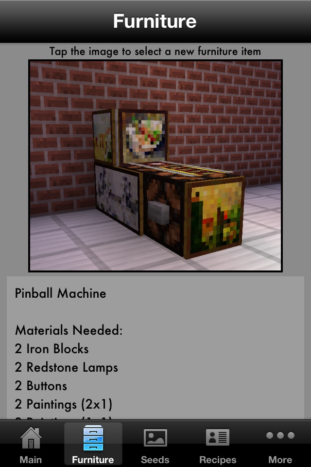 Guidecraft - Furniture, Guides, + for Minecraft screenshot 2