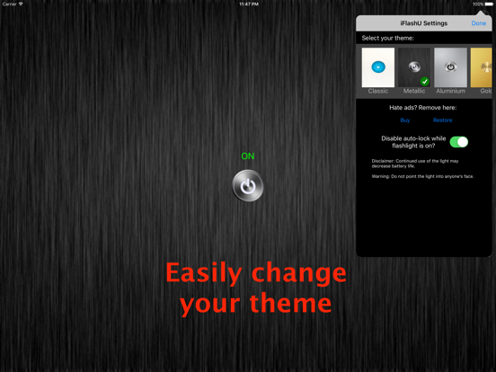 Screenshot #2 for iFlashU - Flashlight