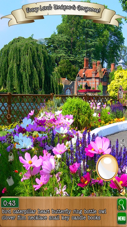 Hidden Objects: Secret Gardens
