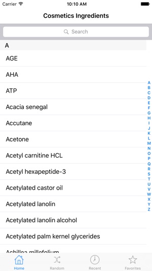 Cosmetics Ingredients for iPad(圖2)-速報App