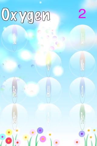 Periodic Table of Elements Bubble Pop Free Test screenshot 3