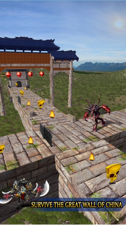 Monster Zigzag GO:Endless Runner on the China Wall