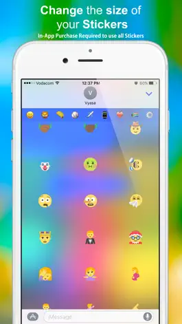Game screenshot New Emoji Stickers Pro for iMessage hack