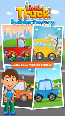 Game screenshot Little Truck Builder Factory- Vehicles and Trucks mod apk