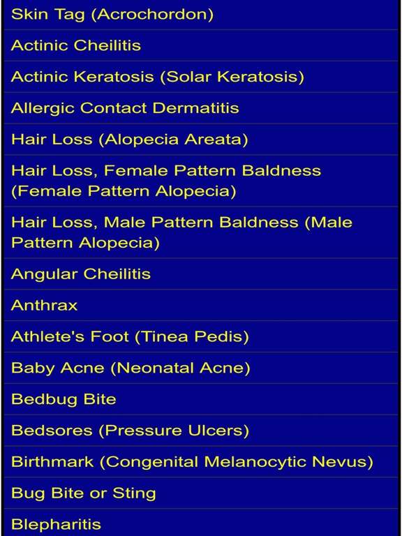 Screenshot #5 pour Skin Disease