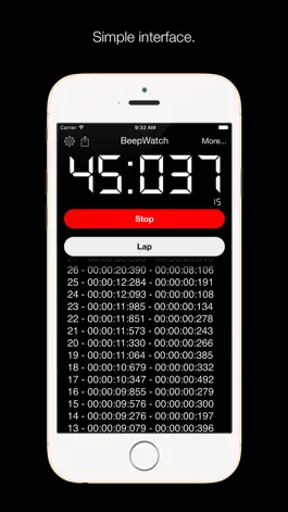 Game screenshot BeepWatch 2 Beeping Stopwatch apk