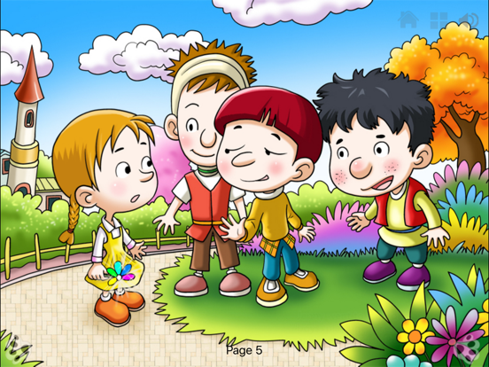 Screenshot #5 pour Seven Colored Flower - Bedtime Fairy Tale iBigToy