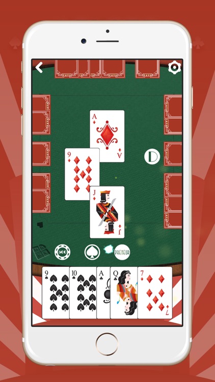 Belote Gratuit Challenge screenshot-3