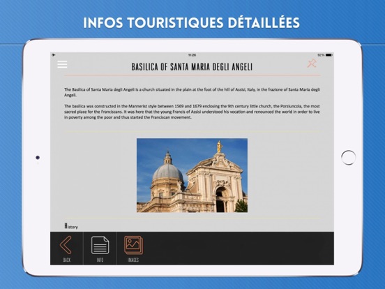 Screenshot #6 pour Assise Guide de Voyage avec Carte Offline