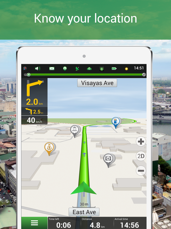 Screenshot #4 pour Navitel Navigator Philippines - GPS & Map